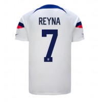 Vereinigte Staaten Giovanni Reyna #7 Fußballbekleidung Heimtrikot WM 2022 Kurzarm